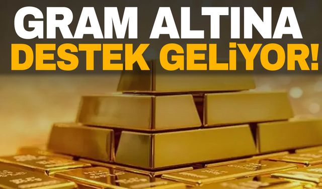 İslam Memiş gram altına destek diye açıkladı