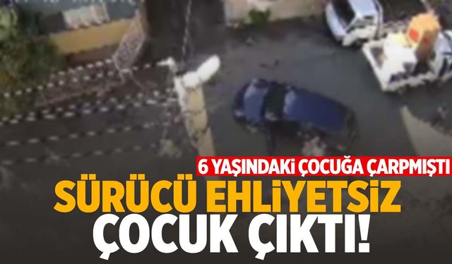 İzmir’de 6 yaşındaki çocuğa çarpıp kayıplara karışan sürücü ehliyetsiz çocuk çıktı!