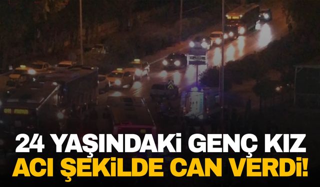 İzmir’de yolun karşısına geçmek isteyen genç kıza belediye otobüsü çarptı