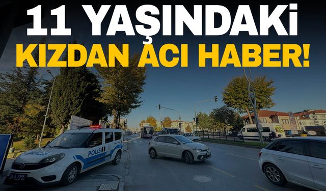 Kaza yapıp olay yerinden kaçtı! Kaçarken 11 yaşındaki kıza çarptı