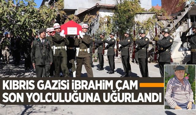 Kırkağaçlı Kıbrıs Gazisine son görev