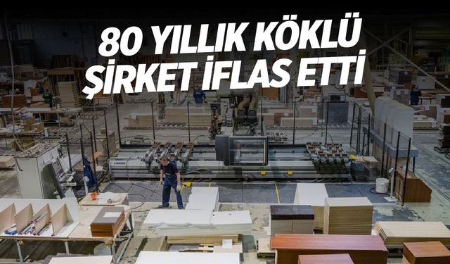 Köklü şirket iflas bayrağını çekti! Uluslararası camiada ses getirdi