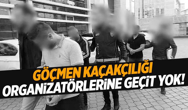 Manisa dahil 41 ilde göçmen kaçakçılığı organizatörlerine ‘Kalkan-28’ operasyonu