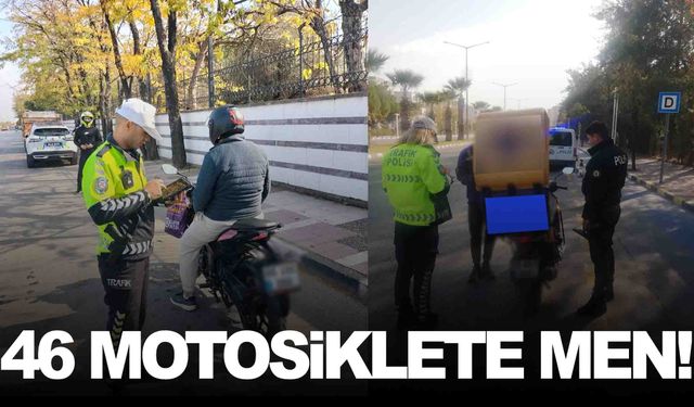 Manisa emniyeti 2 günde 2 bin 471 motosikleti denetledi