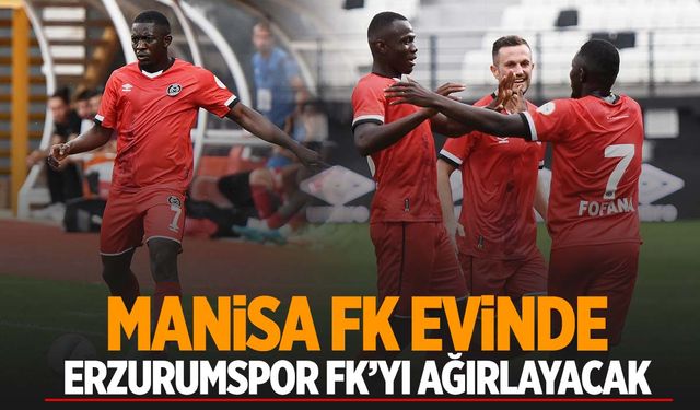 Manisa FK Erzurumspor FK'yı konuk edecek