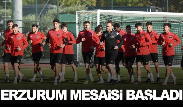 Manisa FK’nın rakibi Erzurumspor… Hazırlıklar başladı