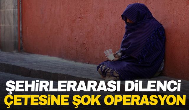 Manisa’dan İnegöl’e uzanan dilenci çetesine şok operasyon!