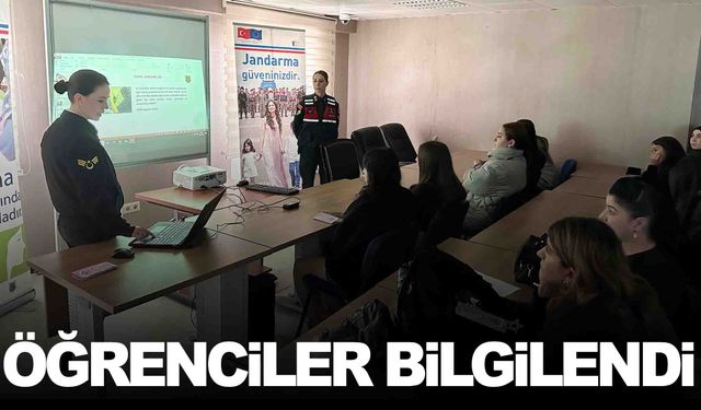 MCBÜ’lü öğrencilere KADES bilgilendirmesi