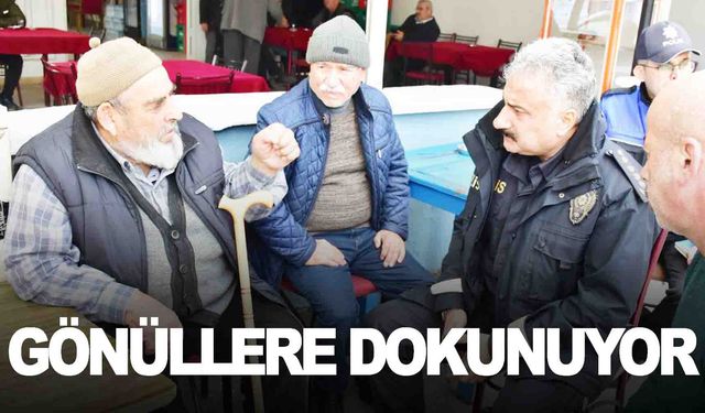 Müdür Aktaş’tan Keçiliköy turu… 7’den 70’e herkesle ilgilendi!