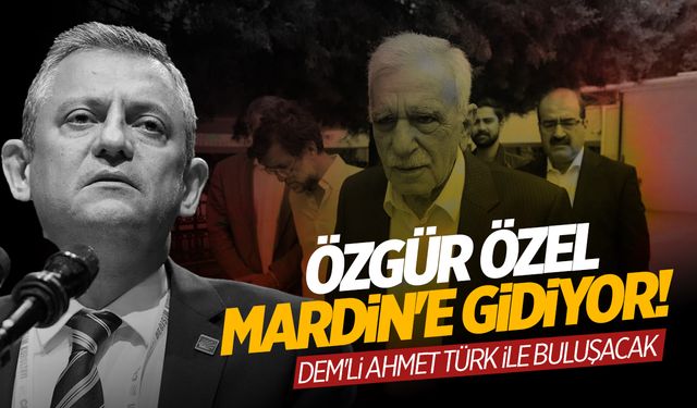 Özgür Özel Mardin'e Gidiyor: Uyarıyorum, Söz Bitmek Üzeredir