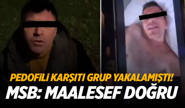 Pedofili karşıtı grup yakalamıştı! MSB açıklama yaptı