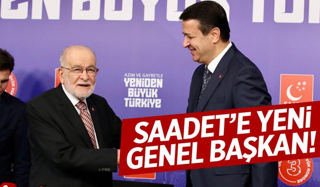 Saadet Partisi’nde Mahmut Arıkan Dönemi Başladı