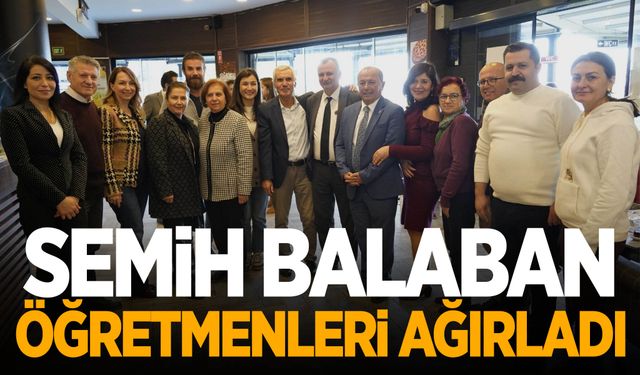 Semih Balaban öğretmenleri 24 Kasım’da unutmadı