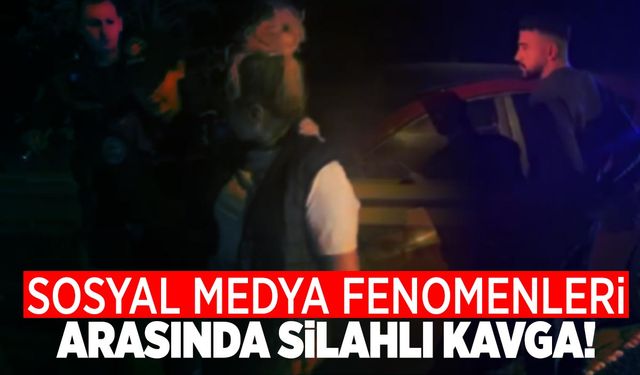 Sosyal medya şokta! Fenomenler arasında kavga… Silahlar patladı!