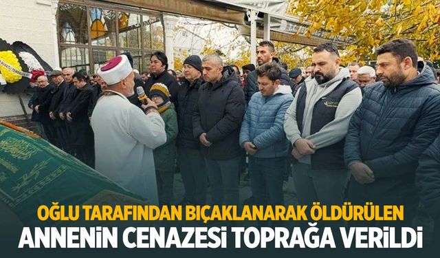 Tekirdağ’da evlat vahşetine kurban giden anneye veda