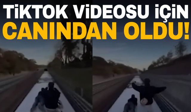 TikTok videosu çekerken öldü!