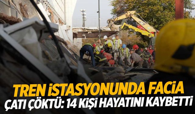 Tren istasyonunda facia… Çatısı çöktü: 14 ölü