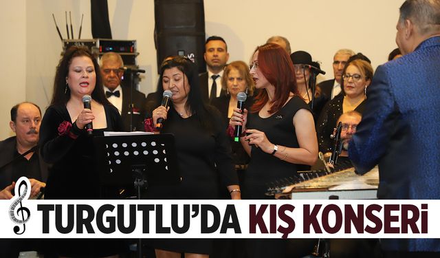 Turgutlu'nun kış konseri ilgi çekti