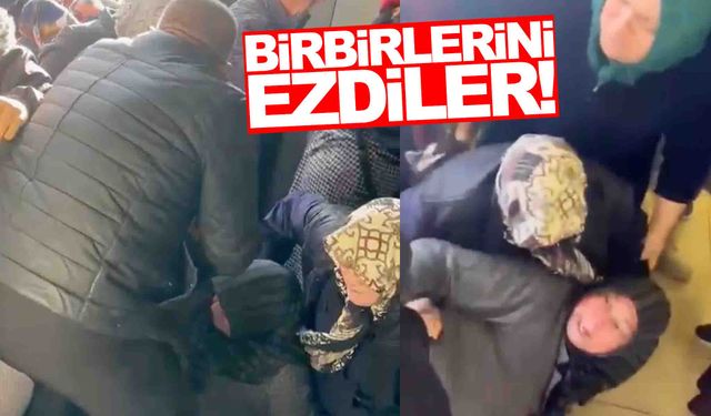 Türkiye’den bilindik indirim manzaraları… Birbirlerini ezdiler!