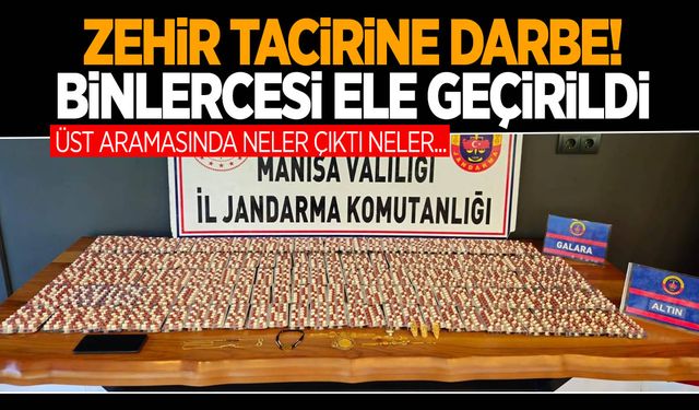 Uyuşturucu getirmek için ticari taksi kiralamış! Ekipler harekete geçti, Manisa’da yakayı ele verdi! Binlercesi…