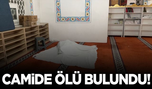 Uyuşturucu kullanan şahıs camide ölü bulundu