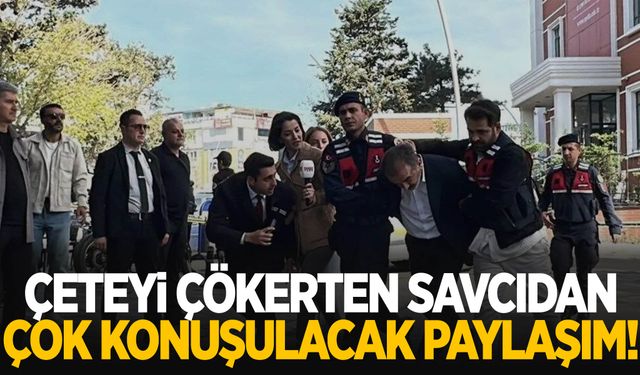 Yenidoğan çetesini çökerten Savcıdan çok konuşulacak paylaşım!