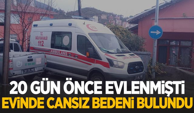 20 gün önce evlenmişti… Evinde ölü bulundu