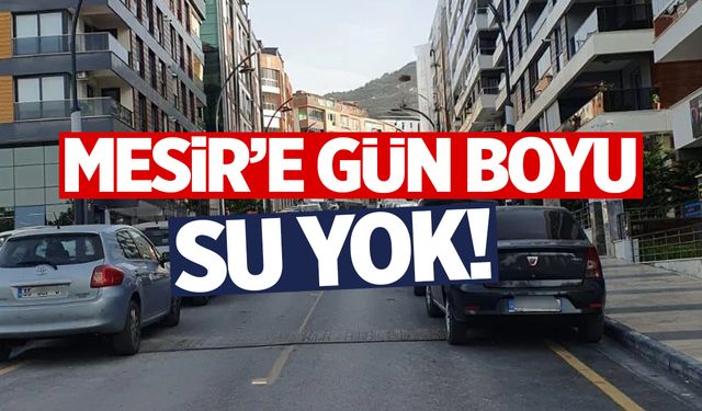 Mesir’de gün boyu sular yok!