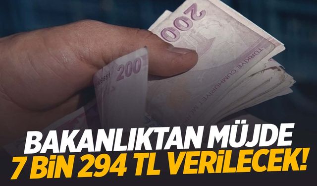 7 bin 294 TL verilecek! Yılbaşından itibaren…