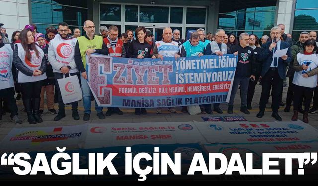 Aile hekimleri seslerini yükseltti: “Sağlık için adalet istiyoruz”