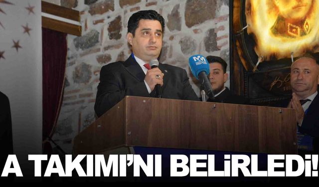 AK Parti’nin yeni başkanı A Takımı’nı belirledi!