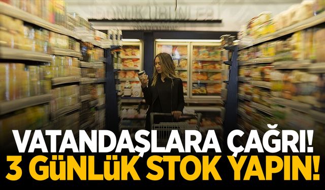 Almanya'da vatandaşlara çağrı: “En az 3 günlük stok yapın”