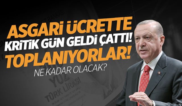 Asgari ücret için hazırlıklar yapıldı! Yarın başlıyor...