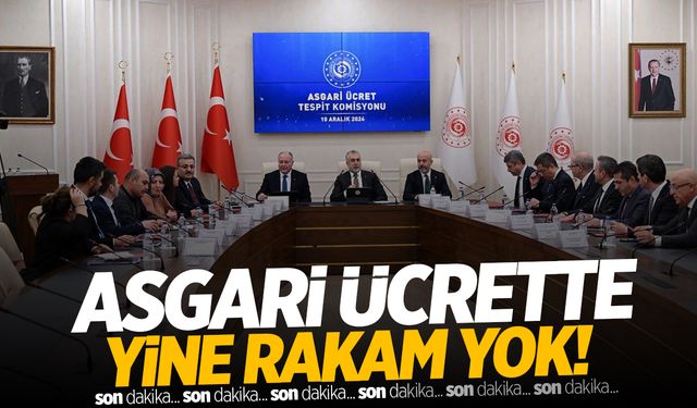 Asgari ücret toplantısı sona erdi! Yine rakam yok...