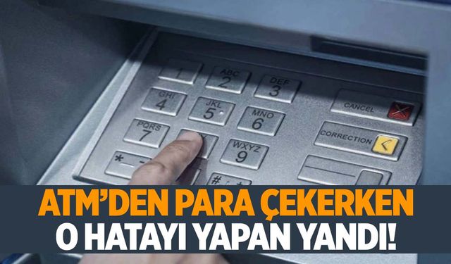 ATM'den para çekerken o hata Yargıtay'a takıldı: Cezası belli oldu!