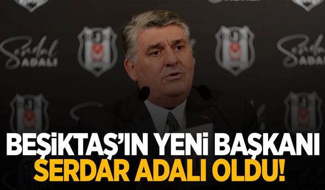 Beşiktaş'ın yeni başkanı Serdal Adalı oldu