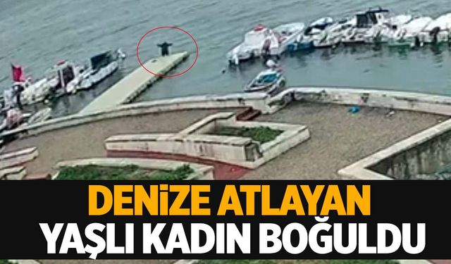 Bir süre bekleyip denize atladı… 79 yaşındaki kadın boğuldu!