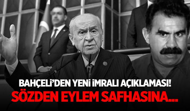 Devlet Bahçeli'den İmralı görüşmesi ile ilgili açıklama!