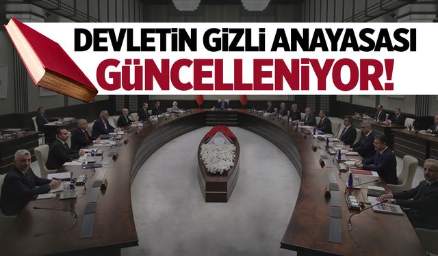 Devletin gizli anayasası 'Kırmızı Kitap' güncelleniyor!