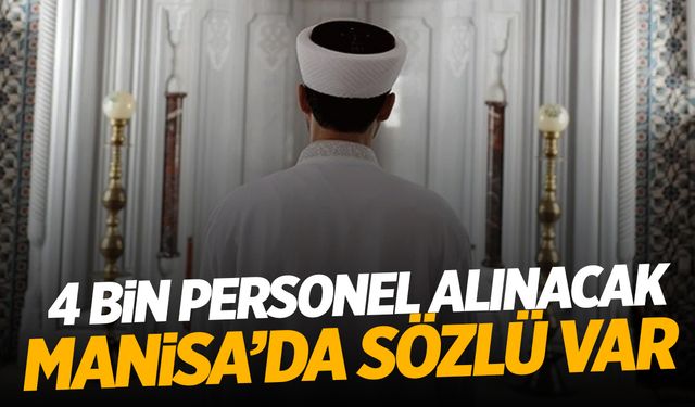 Diyanet 4 bin personel alacak! Manisa’da sözlü yapılacak