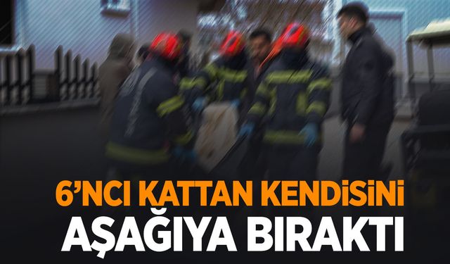 Ege’de 6’ncı kattan atlayan genç hayatını kaybetti!