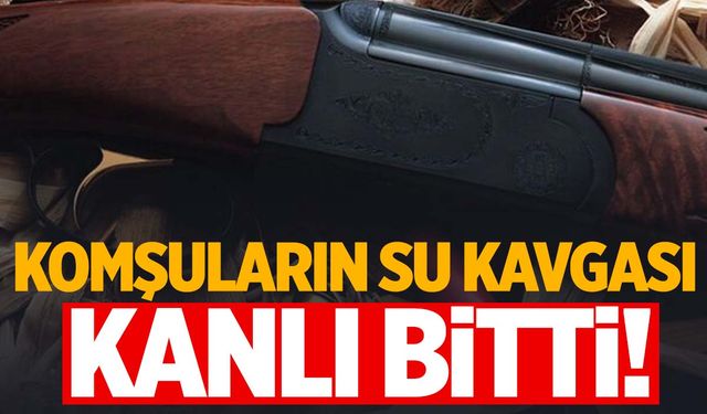 Ege’de komşusunu öldüren adam aynı silahla intihar etti