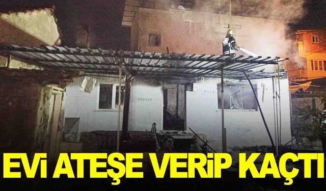 Ege’de korkunç olay… Ailesine kızıp evi ateşe verdi