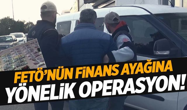 Manisa’da FETÖ’nün finans ayağına şafak operasyonu!