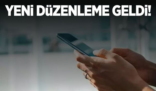 Cep telefonu alımlarında yeni düzenleme geldi!