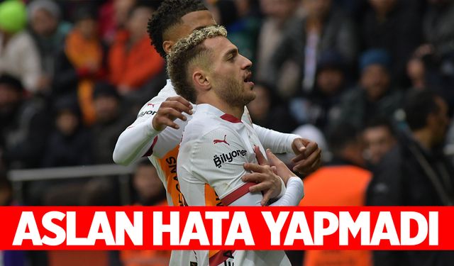 Galatasaray hata yapmadı... Puan farkı 8'e çıktı