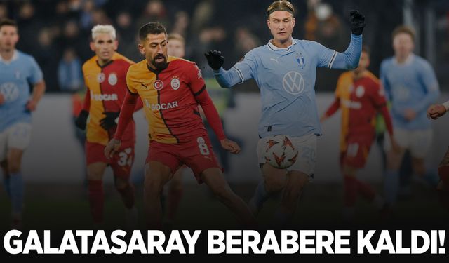 Galatasaray, Malmö'yle berabere kaldı