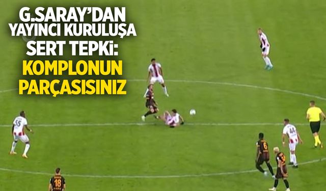 Galatasaray’dan BeIN Sports’a Sert Tepki: "Komplonun Parçasısınız!"