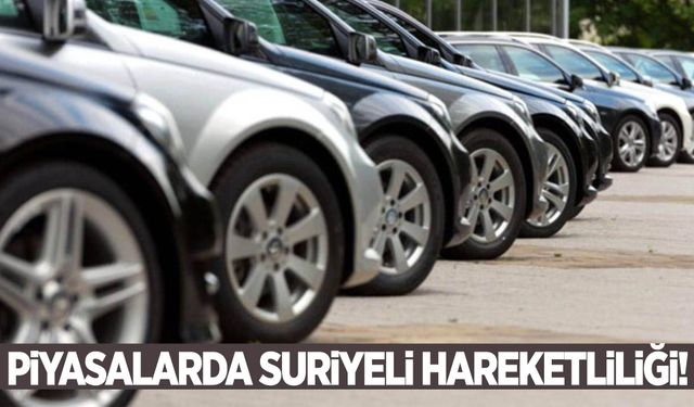 İkinci el araç piyasasında Suriyeli hareketliliği