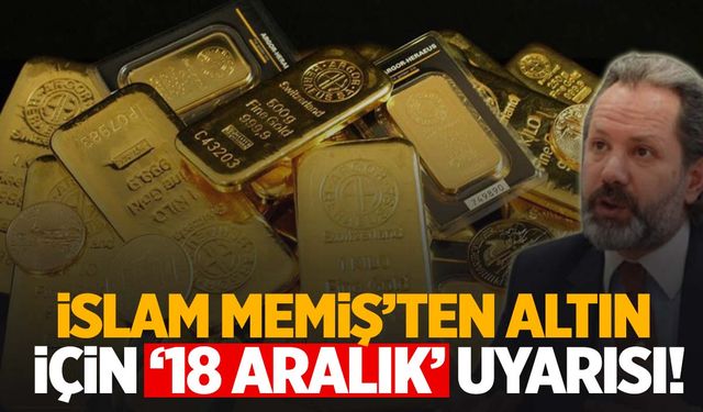 İslam Memiş 18 Aralık’a dikkat çekti!